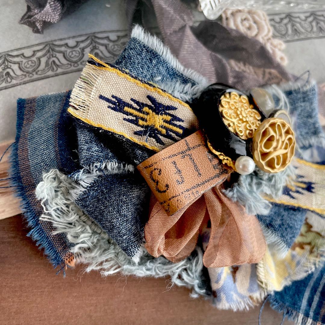 no.164 ハンドメイド✩.*˚青のクラシカルアクセサリー✩.*˚