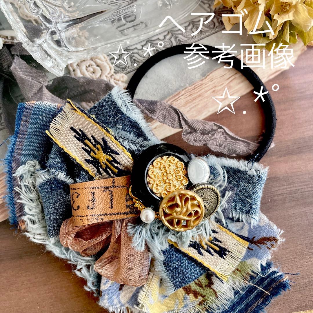 no.164 ハンドメイド✩.*˚青のクラシカルアクセサリー✩.*˚