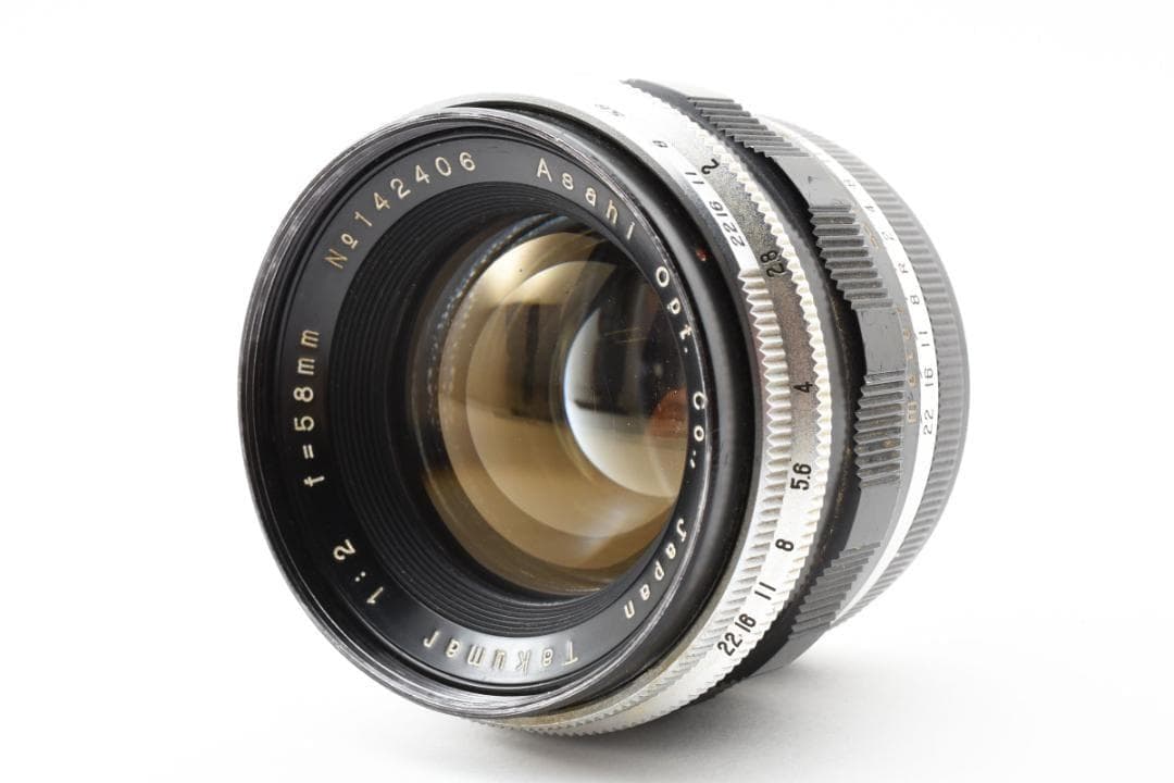 【希少/M42】Takumar 58mm F2 独特なボケ味 Y035