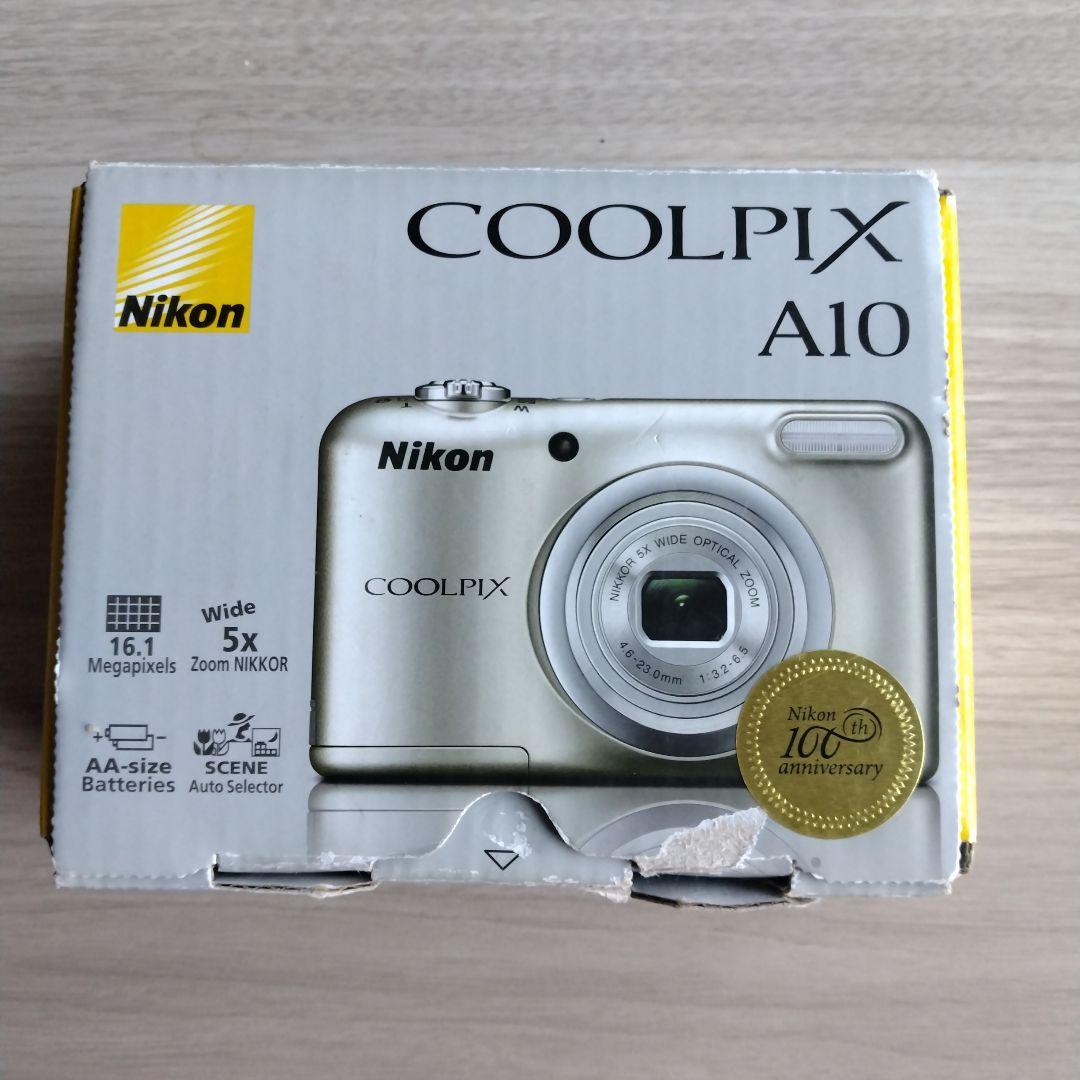 Nikon COOLPIX A10 コンパクトデジタルカメラ シルバー