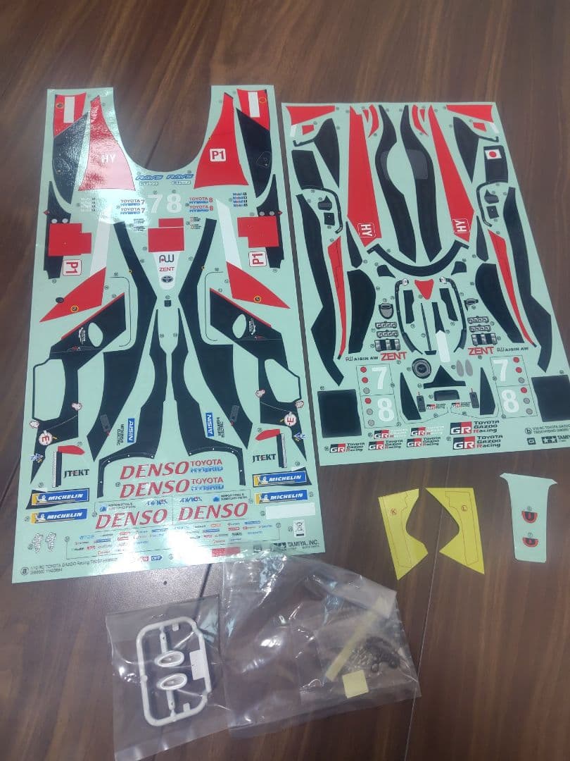 未走行 タミヤ 1/10 トヨタ TS050 ハイブリッド 塗装済ボディ ガズー