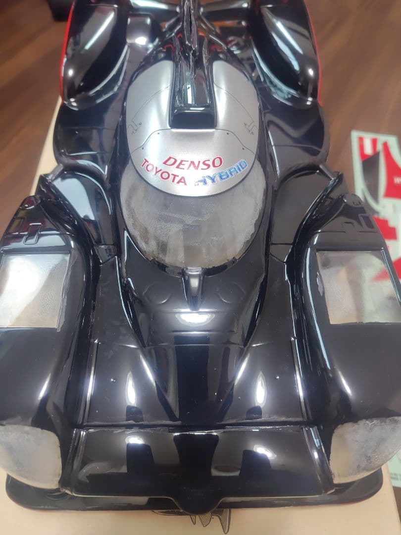 未走行 タミヤ 1/10 トヨタ TS050 ハイブリッド 塗装済ボディ ガズー