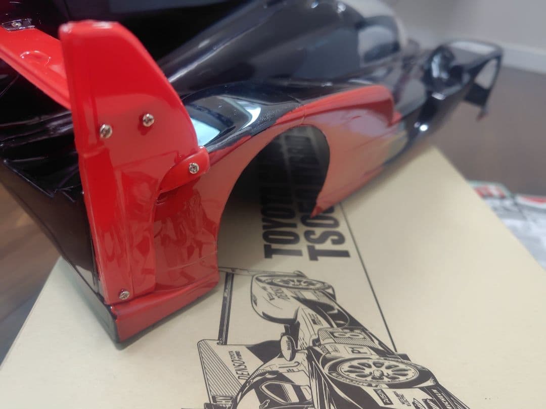 未走行 タミヤ 1/10 トヨタ TS050 ハイブリッド 塗装済ボディ ガズー