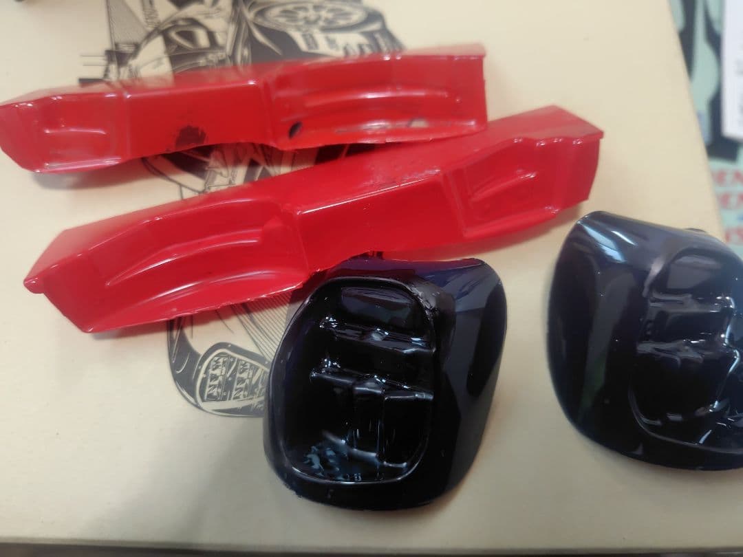 未走行 タミヤ 1/10 トヨタ TS050 ハイブリッド 塗装済ボディ ガズー