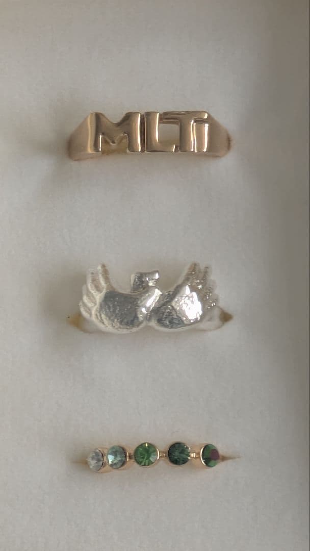 milet GREEN LIGHTS Rings セット
