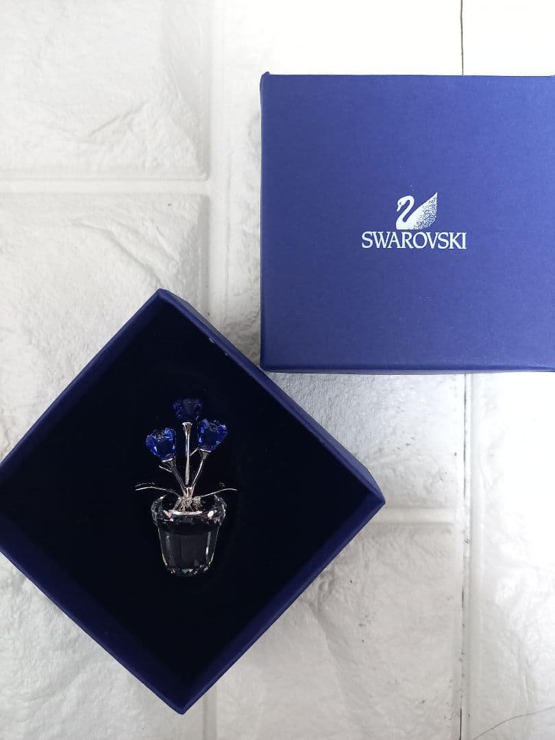 レア♥️廃盤品♥️Swarovski♥️クリスタル♥️忘れな草