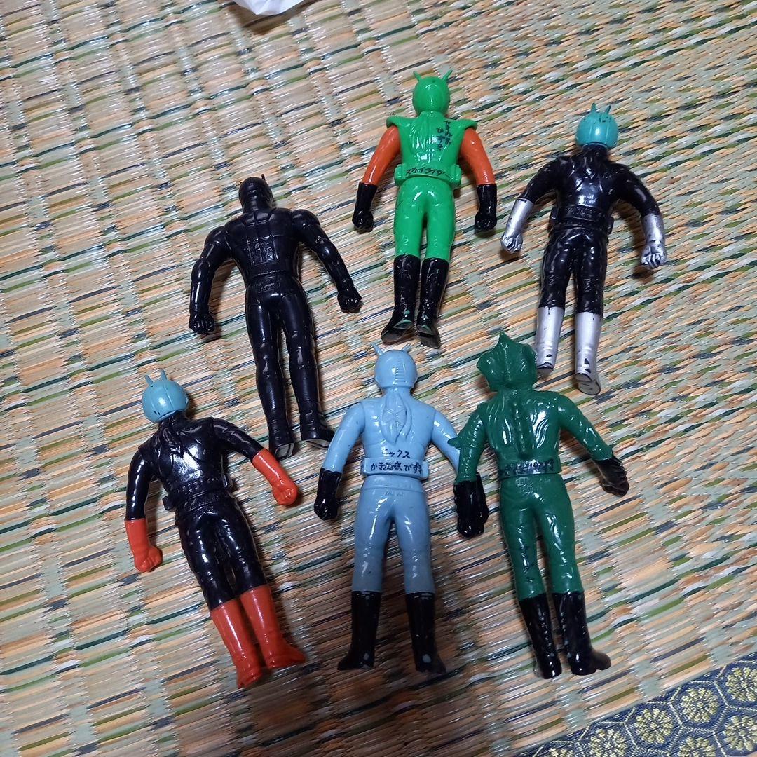 仮面ライダー アマゾン RX ミニソフビ 1989 ソフビ 昭和レトロ
