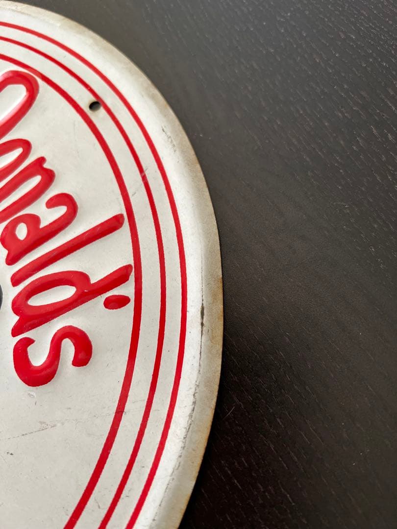 マクドナルド スピーディー ブリキ Speedee アメリカン ヴィンテージ