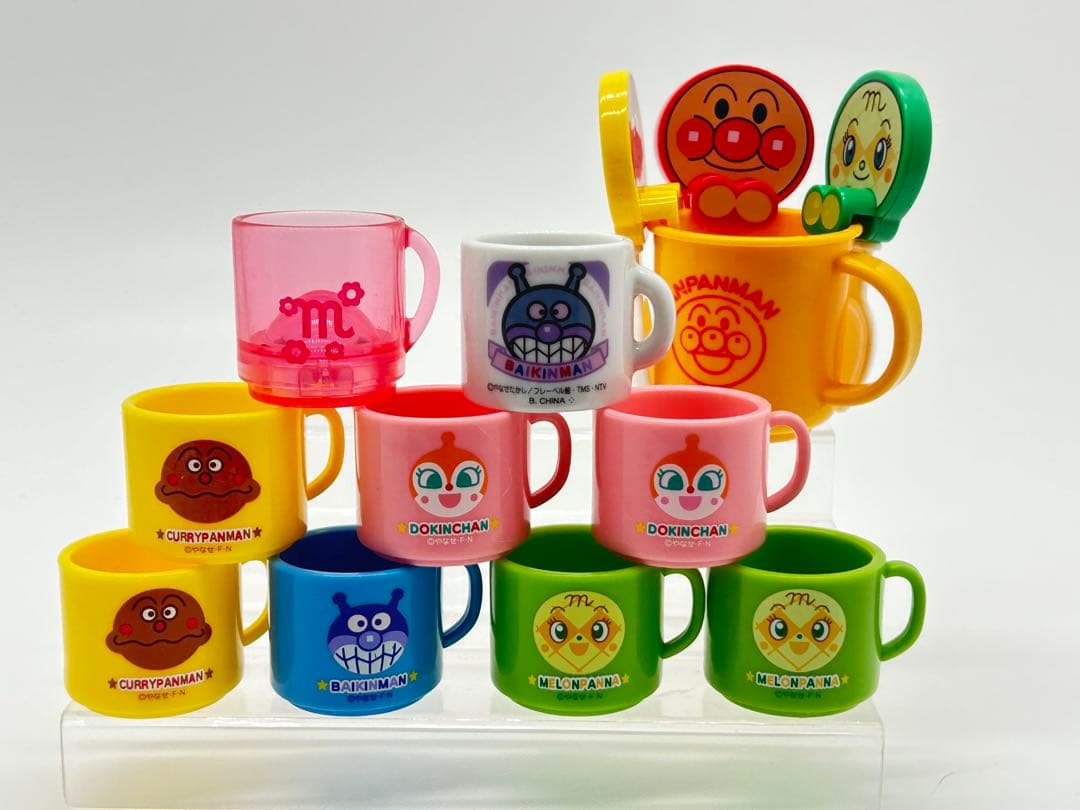 アンパンマン キャラクターミニカップ、スプーン12個セット