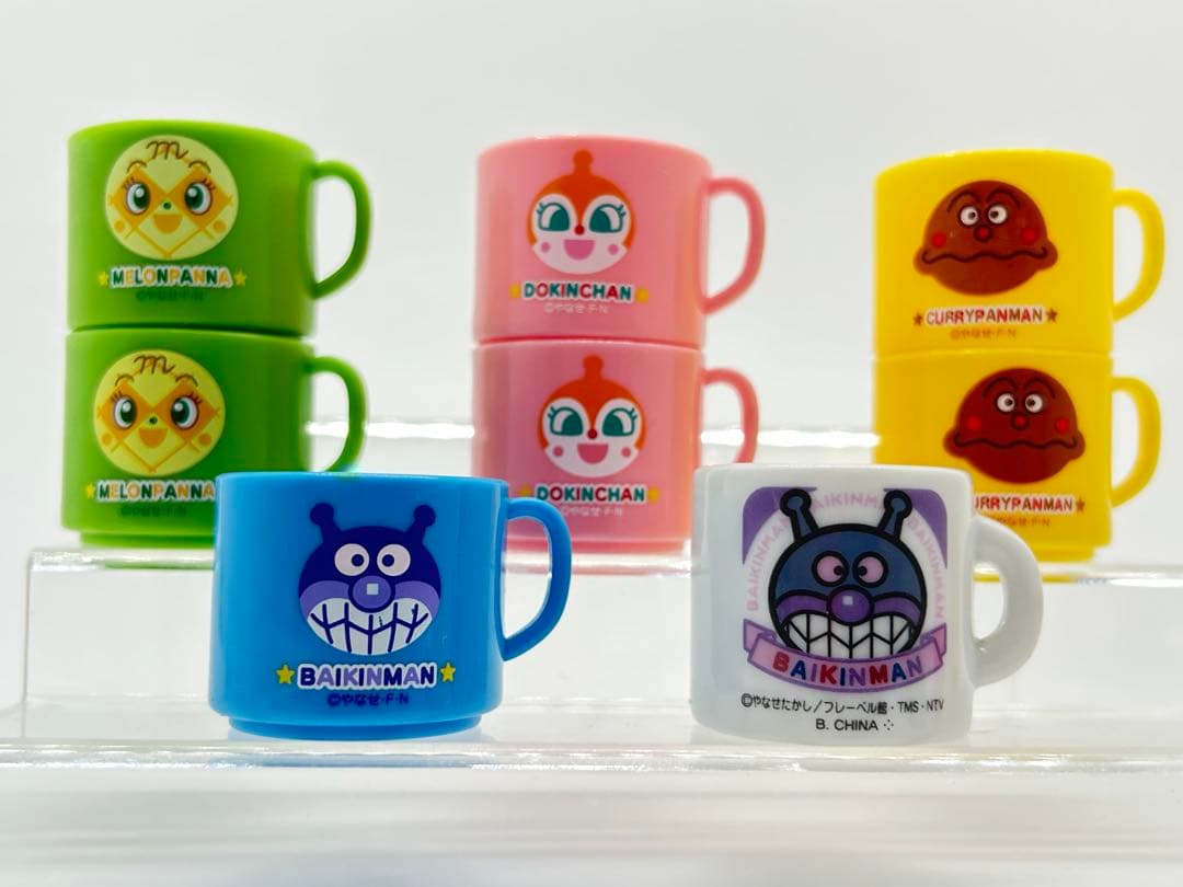 アンパンマン キャラクターミニカップ、スプーン12個セット