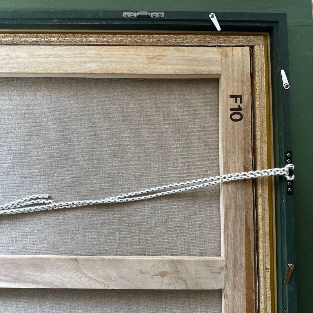 名画　ラブリラー 赤いバラと白いバラ　AＣＰ大型絵画　美術品　静物画インテリア