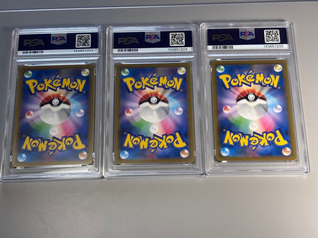 ポケモンカードゲーム PSA10 Sequential Set Legendary Birds