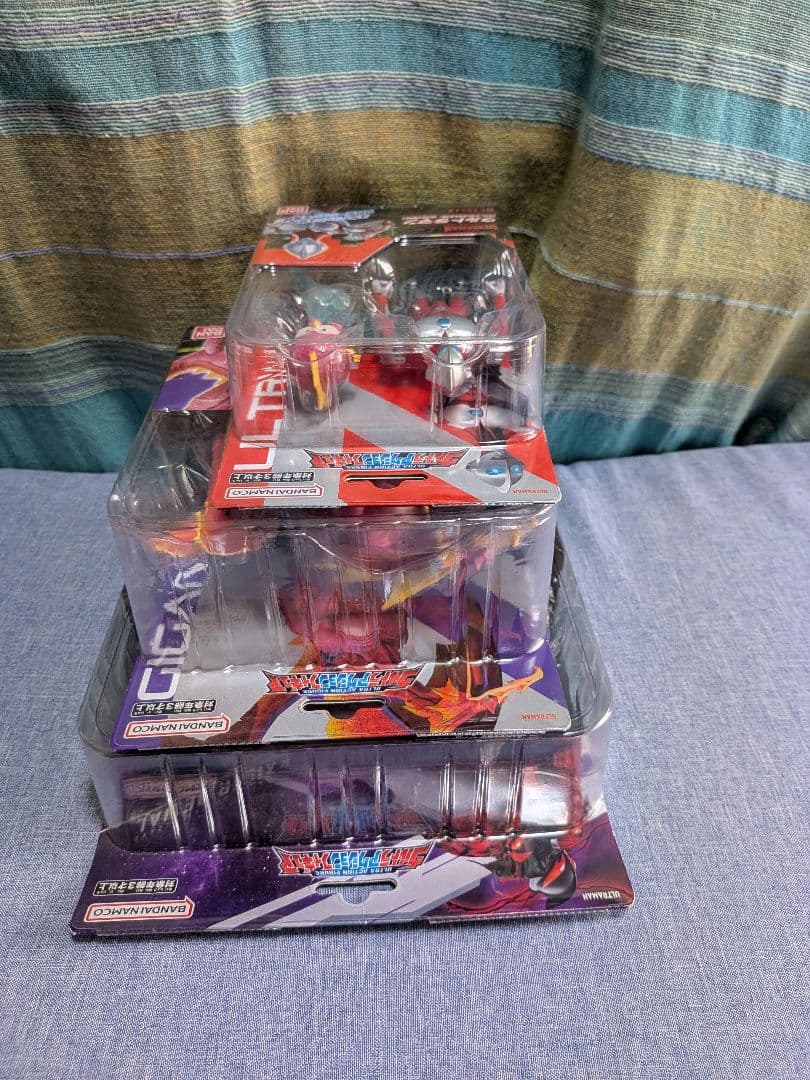 ウルトラアクションフィギュア カイザーベリアル·マン&ジャイガントロン＋αセット