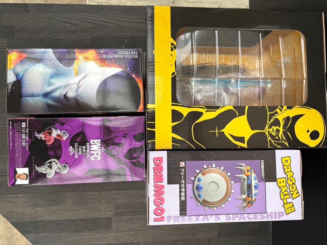 ｍｓｐ　一番くじ等フリーザフィギュア4種セット 全て未開封品です　バラ売り不可