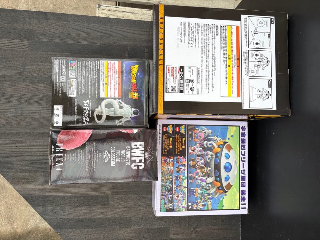 ｍｓｐ　一番くじ等フリーザフィギュア4種セット 全て未開封品です　バラ売り不可