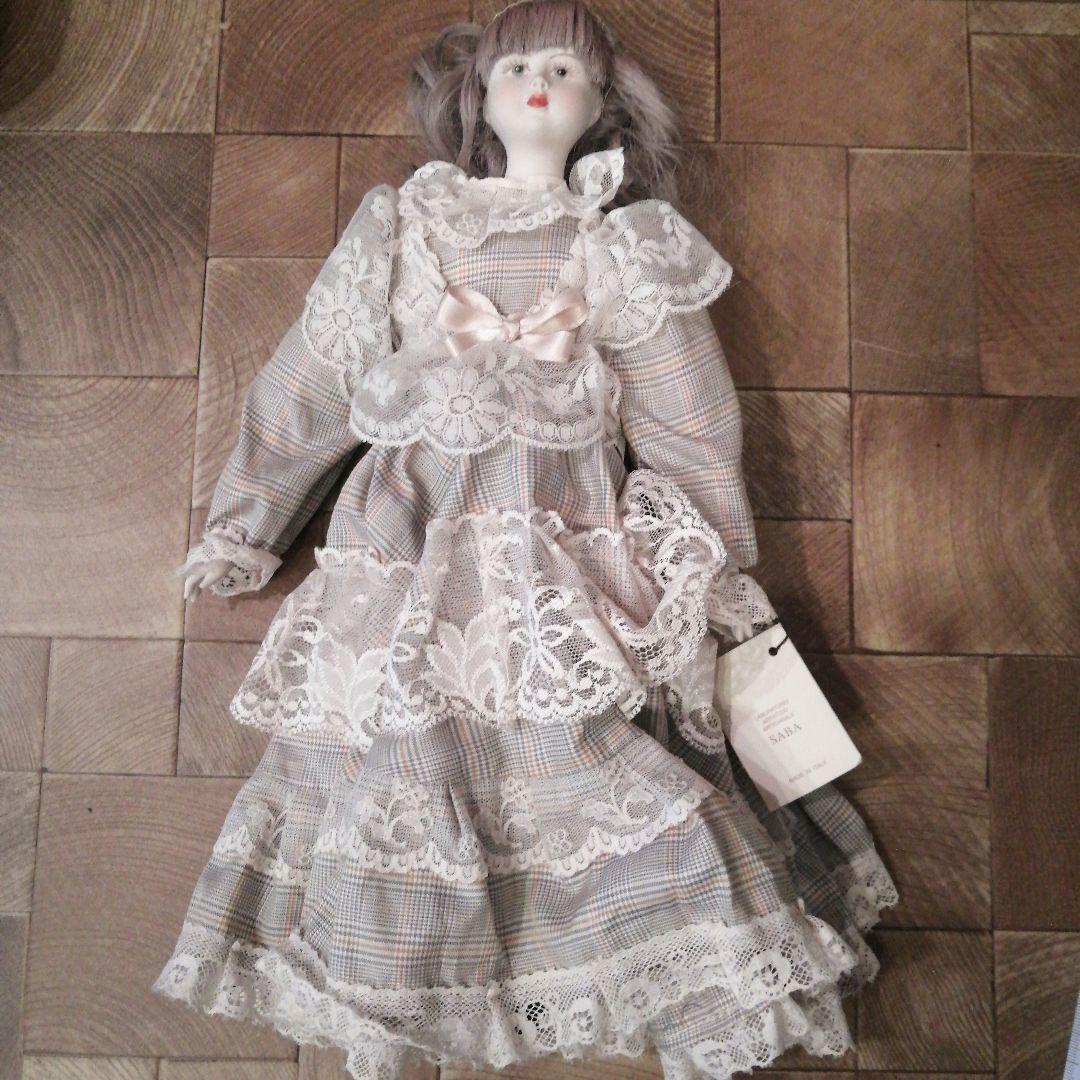 ビスクドール　人形 SABA　イタリア
