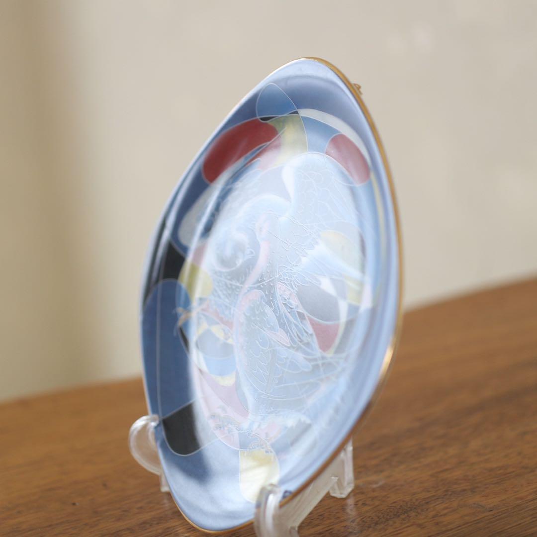 【希少】ハンス・エルニ × ローゼンタール 平和の鳩 飾り皿 1994年 非売品