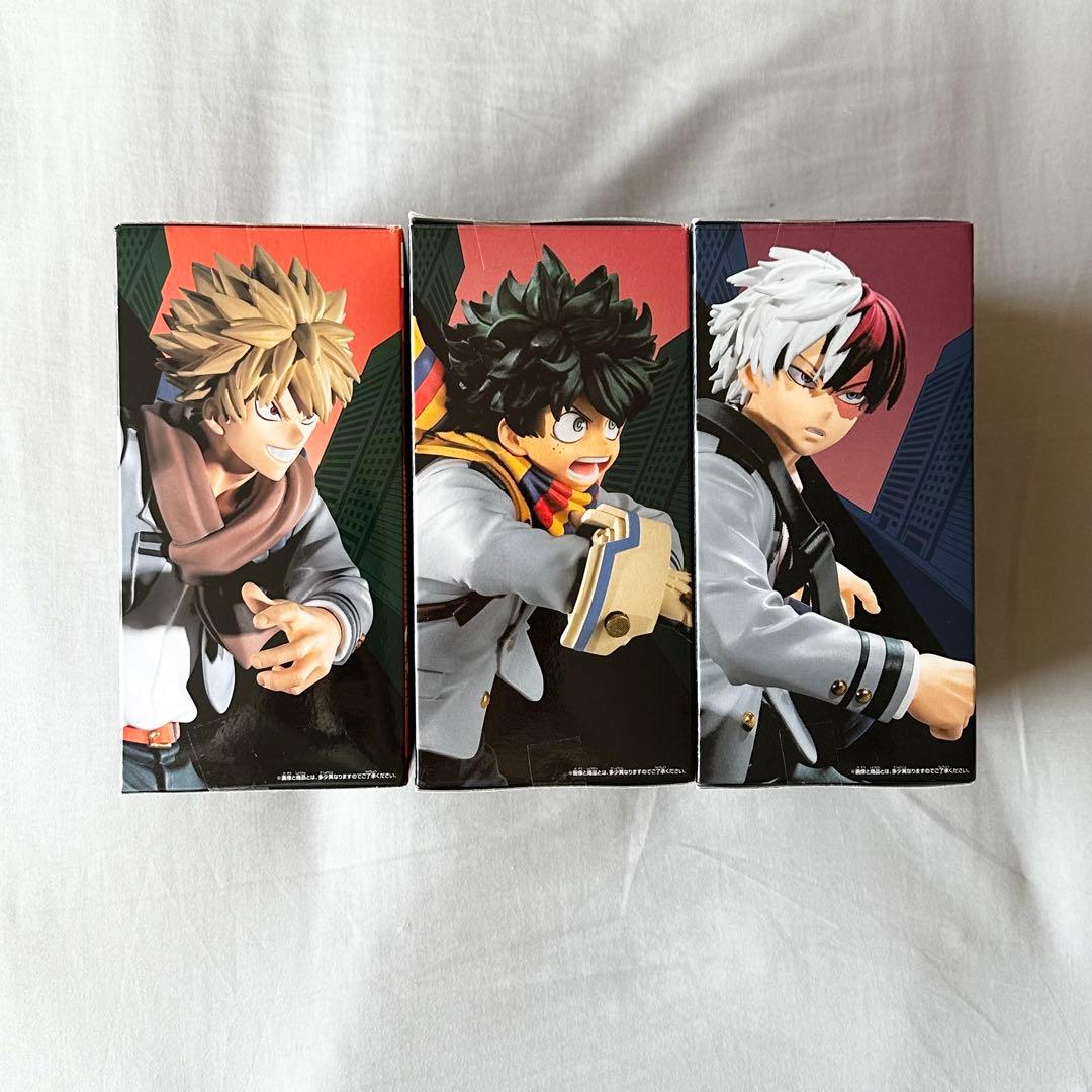 【新品未開封】 僕のヒーローアカデミア BRAVEGRAPH #1 3種 セット