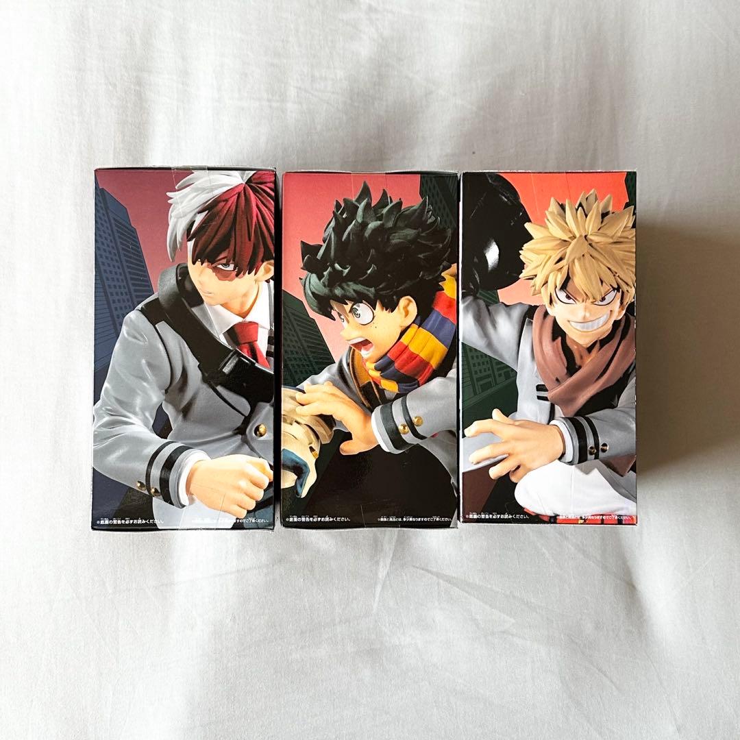 【新品未開封】 僕のヒーローアカデミア BRAVEGRAPH #1 3種 セット