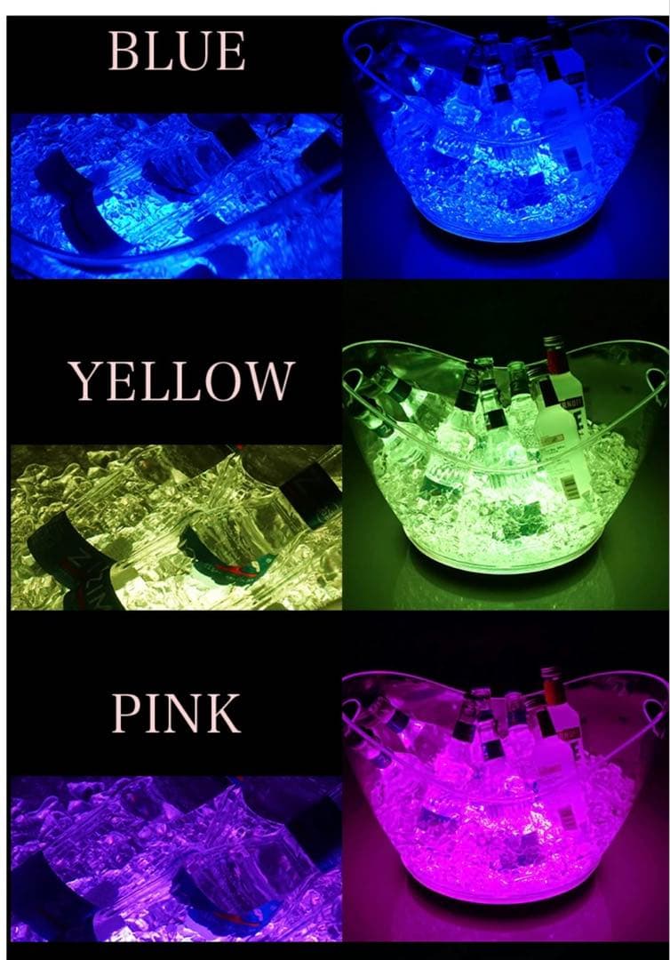 光る ワインクーラー 楕円形 幅41cm×奥行28cm×高さ28.5cm