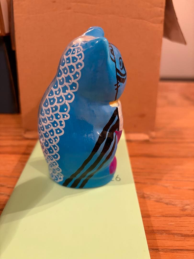 招きいぬくん　手作りペイント•縁起物・インテリア