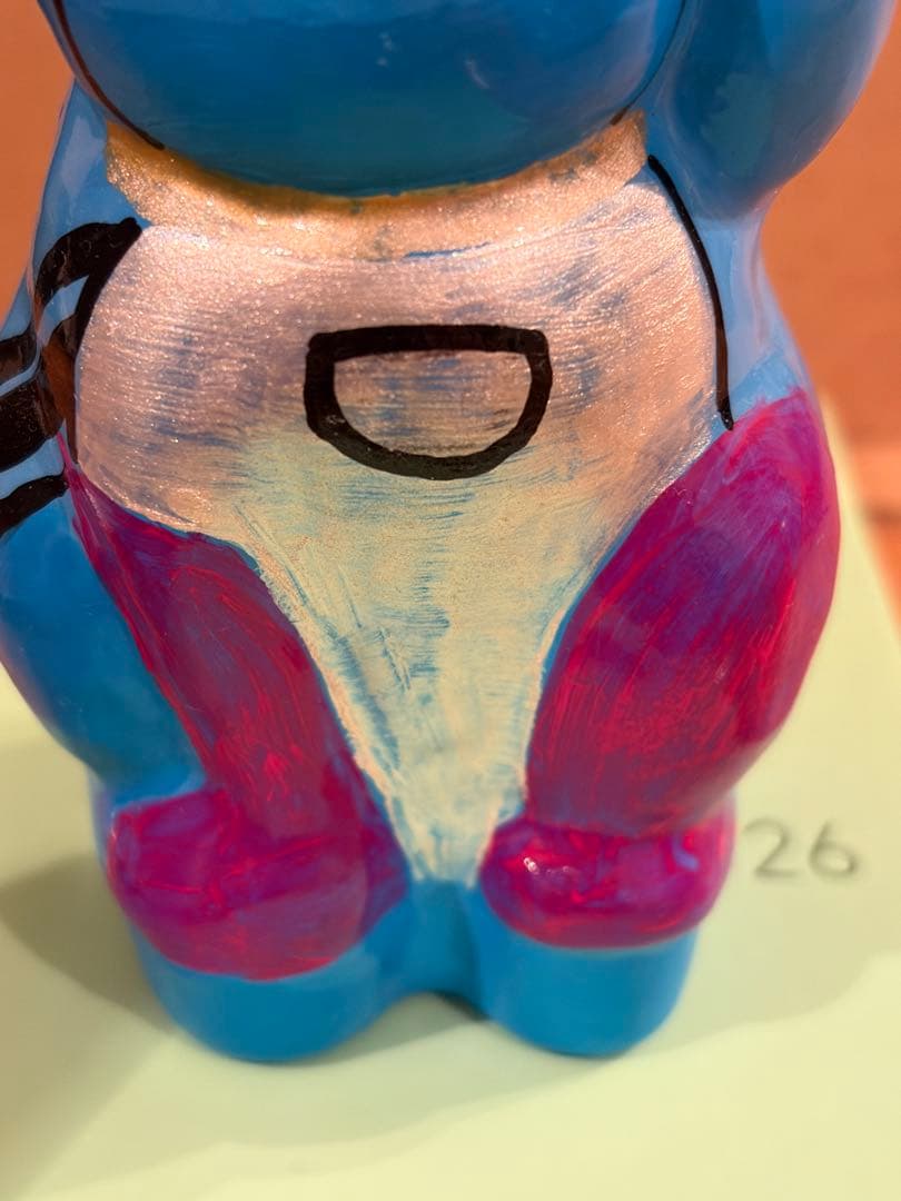 招きいぬくん　手作りペイント•縁起物・インテリア