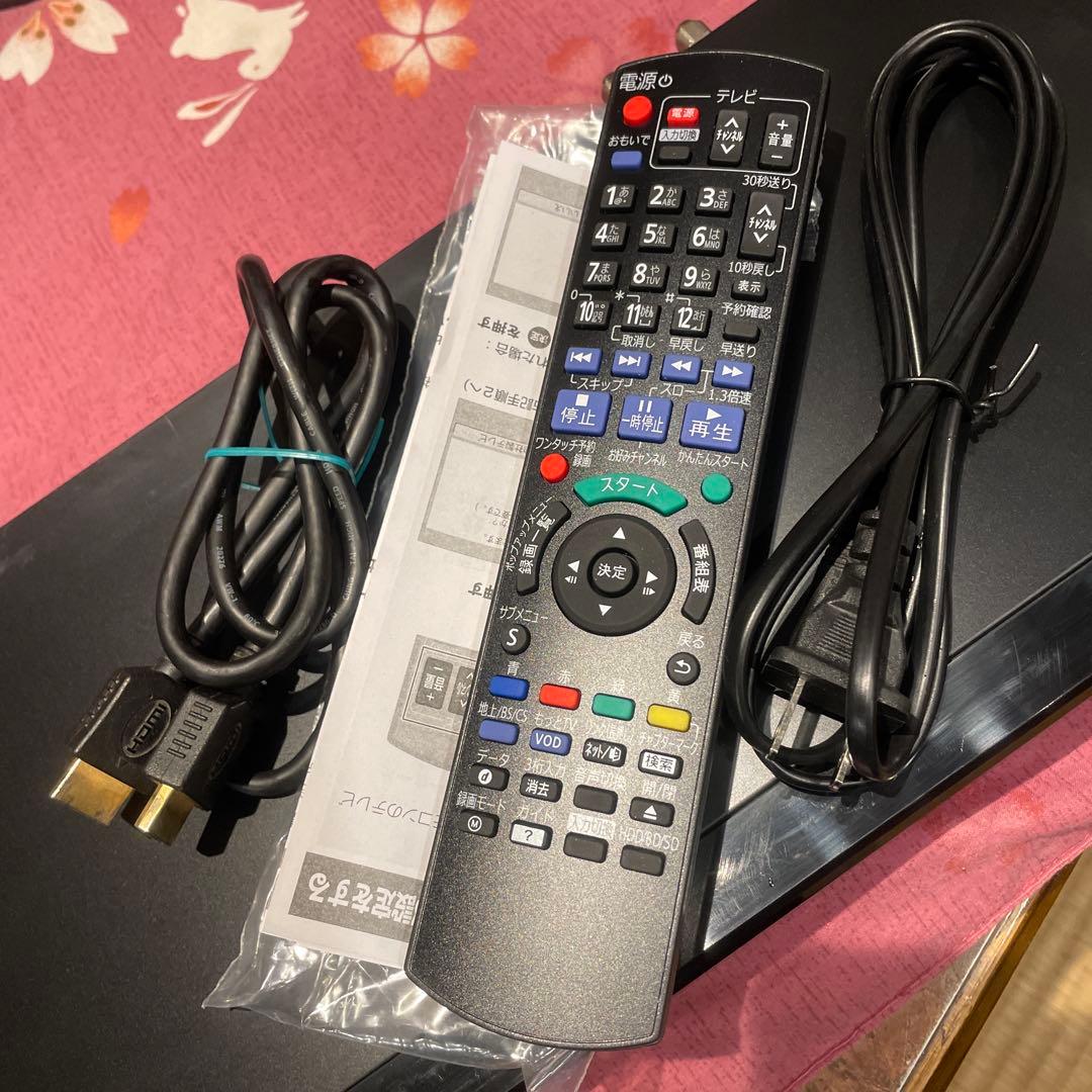 パナソニックDMR-BRW510 2番組W録画15倍録　新品リモ等付フル装備 ！