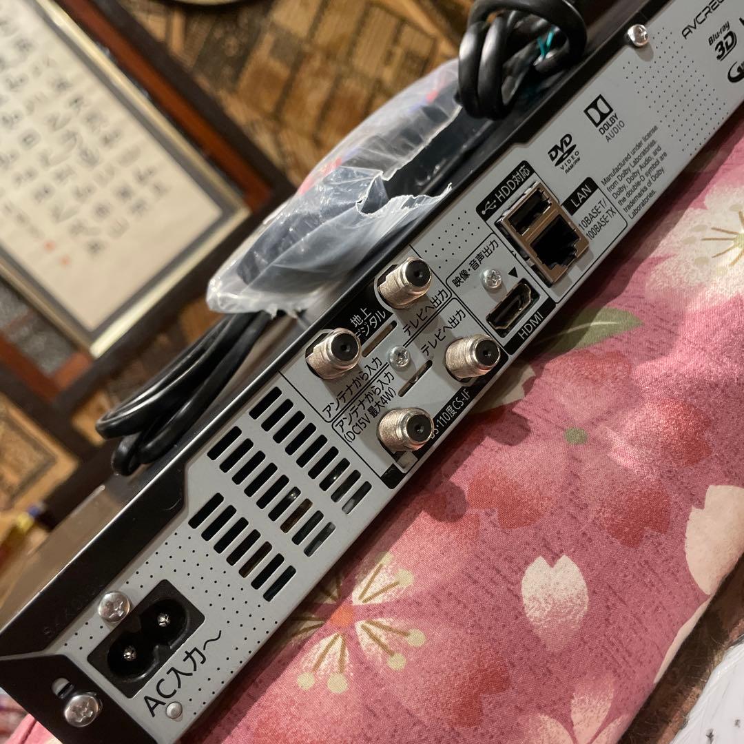 パナソニックDMR-BRW510 2番組W録画15倍録　新品リモ等付フル装備 ！