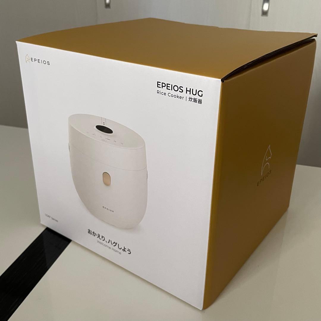 【新品・未使用】最新 Epeios 炊飯器｜最大4合炊き・低温調理・保温ホワイト