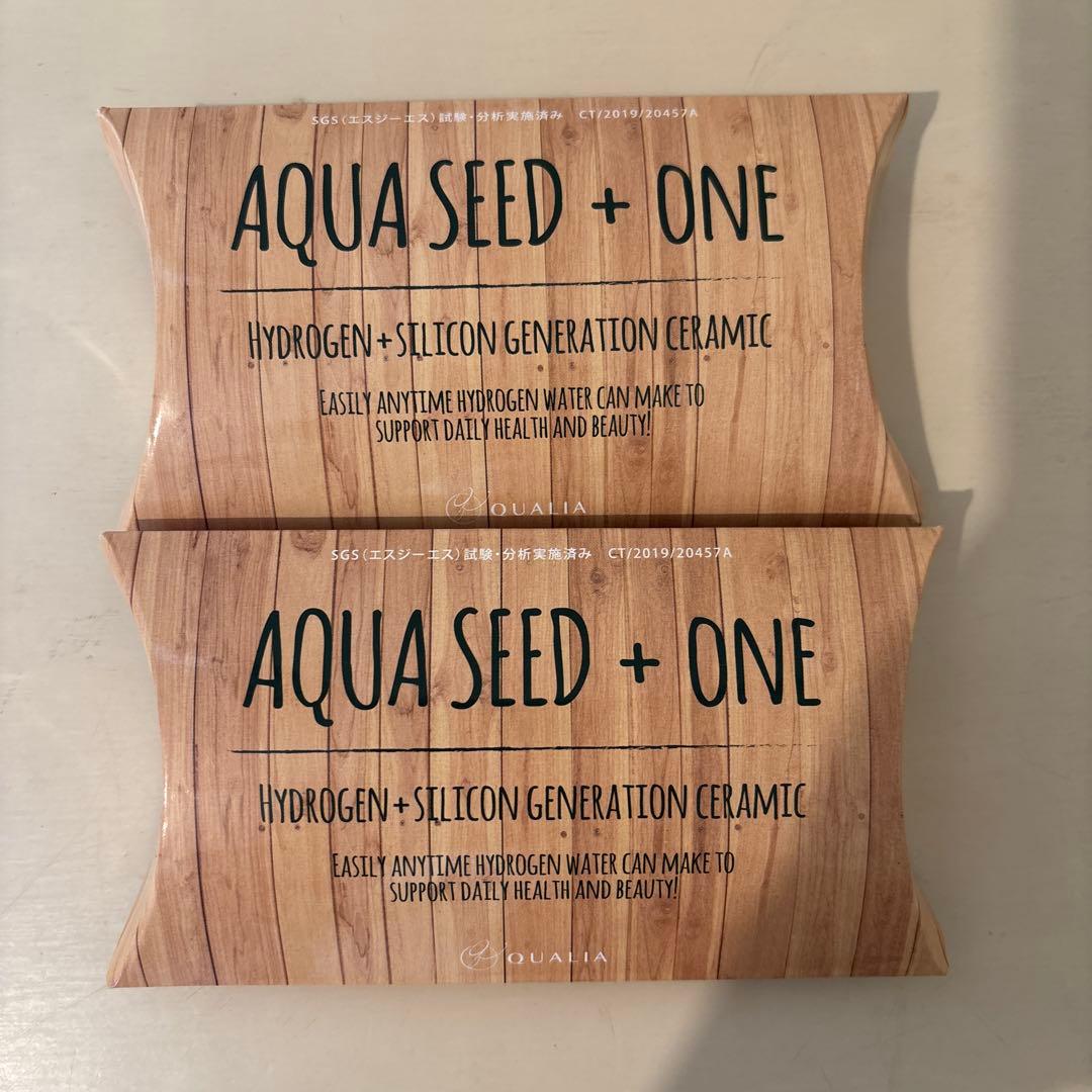 【QUALIAアクアシードプラスワン】新品未使用♡水素水 シリカ水 水素 ケイ素