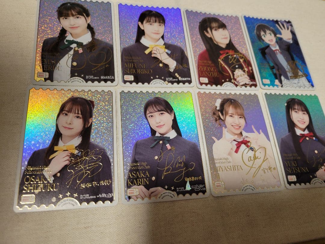 ラブカ 虹ヶ咲 PE+ 8枚セット