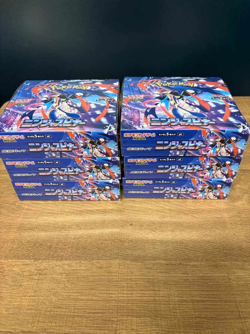 ポケモンカードゲーム MEGA 拡張 ニンジャスピナー 6BOX シュリンク付き