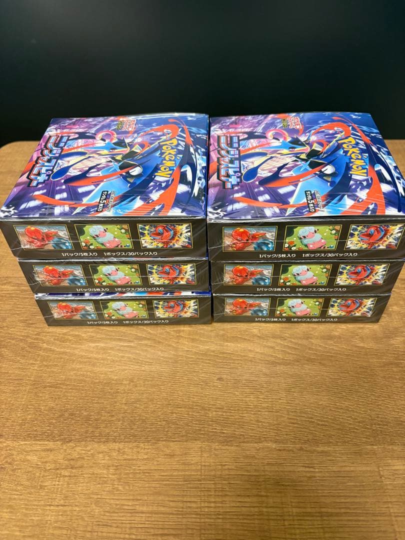 ポケモンカードゲーム MEGA 拡張 ニンジャスピナー 6BOX シュリンク付き