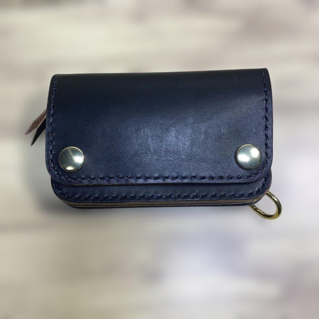 【えぬこーげーさん】専用　トラッカーウォレット丘染（茶芯）ブラック