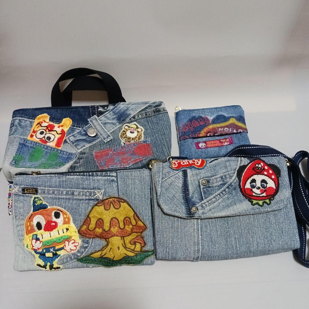 ひろみ様リメイクデニム　ショルダーバッグ