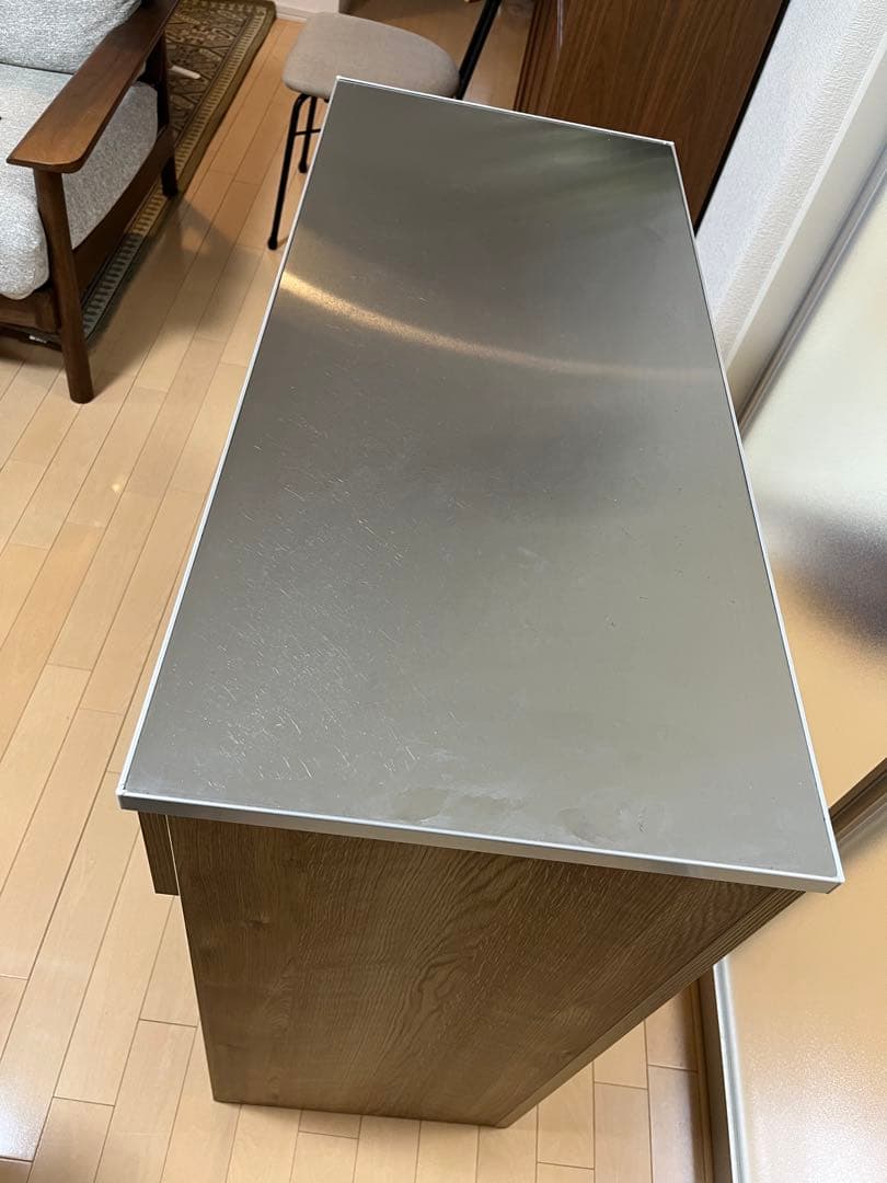 ステンレス天板　キッチンカウンター