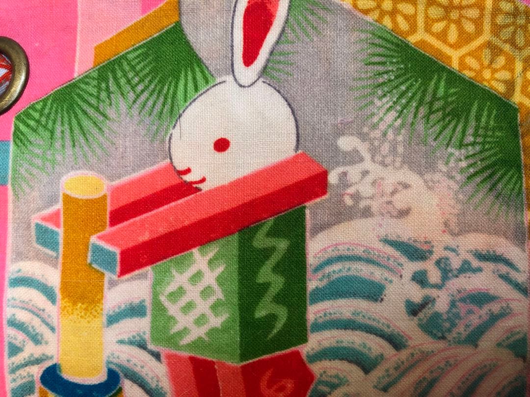 Holyidiot 一閑張り　一閑張りバック　昔話 犬張子　金太郎　兎