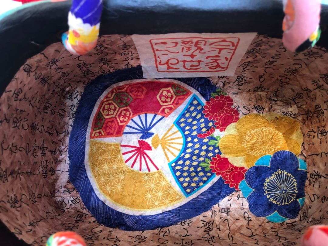 Holyidiot 一閑張り　一閑張りバック　昔話 犬張子　金太郎　兎