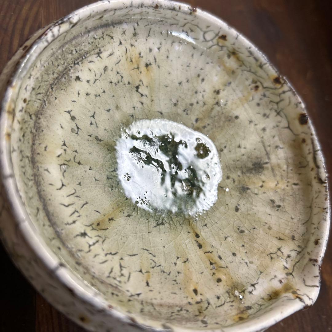 作家　陶芸作家　片口椀　片口小鉢　2個　ビードロ粉引き