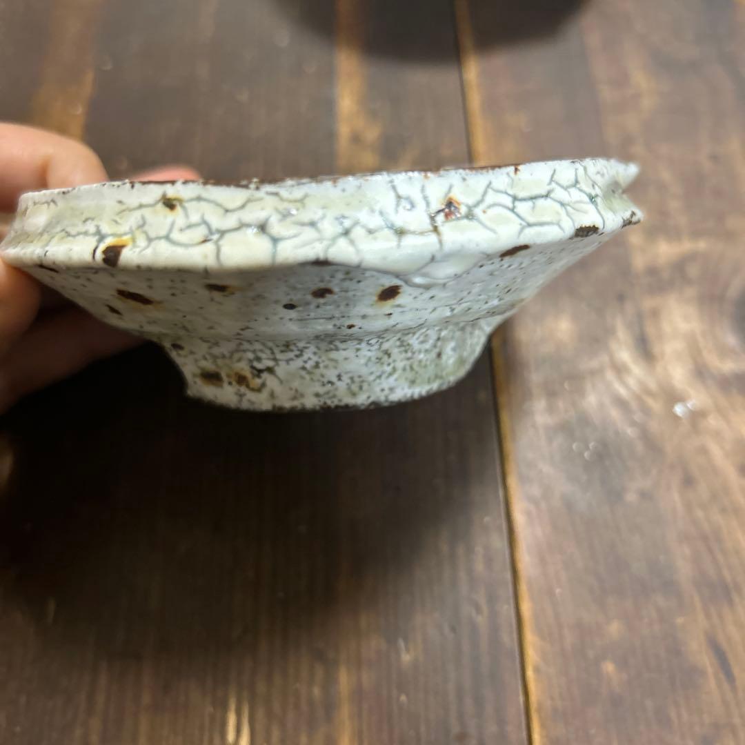 作家　陶芸作家　片口椀　片口小鉢　2個　ビードロ粉引き