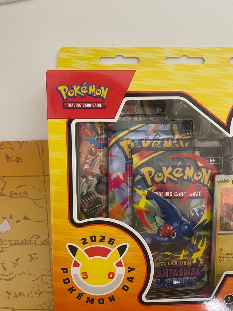 海外限定・未開封　Pokemon Day 30周年　ピカチュウプロモ　4BOX