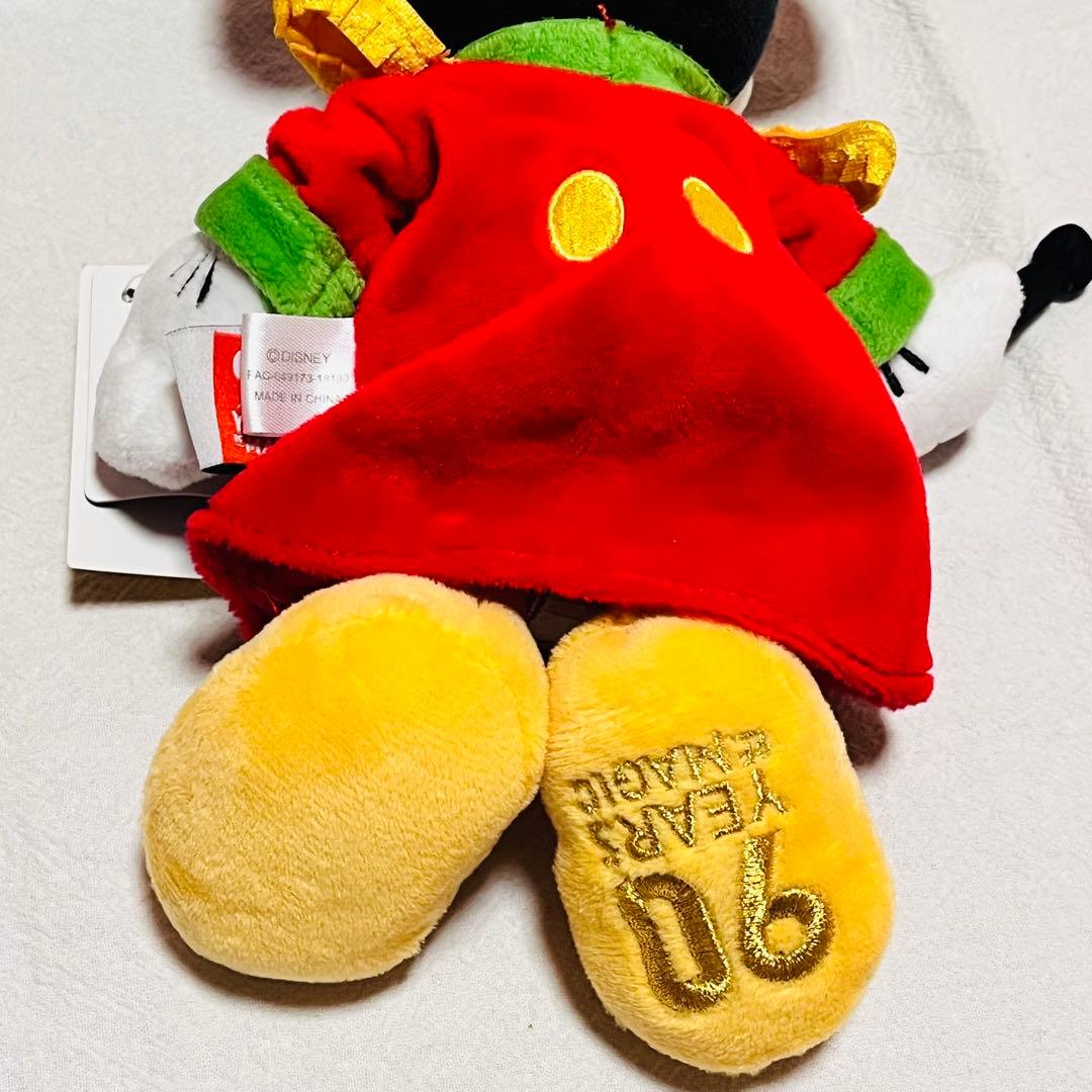 ディズニーストア　ミッキー　90周年　ぬいぐるみ　大演奏