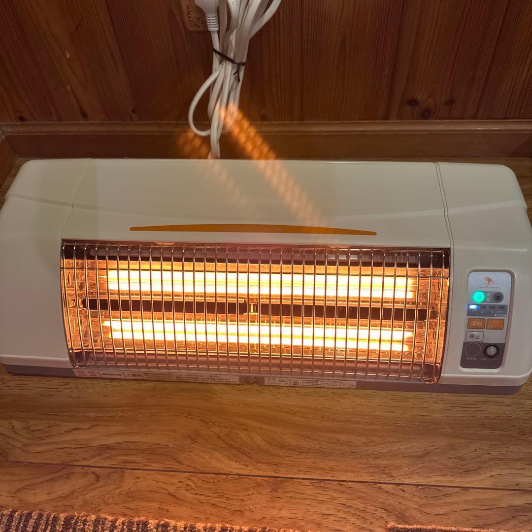 美品 高須産業 SDG-1200GSM 壁掛け涼風暖房機 リモコン付き