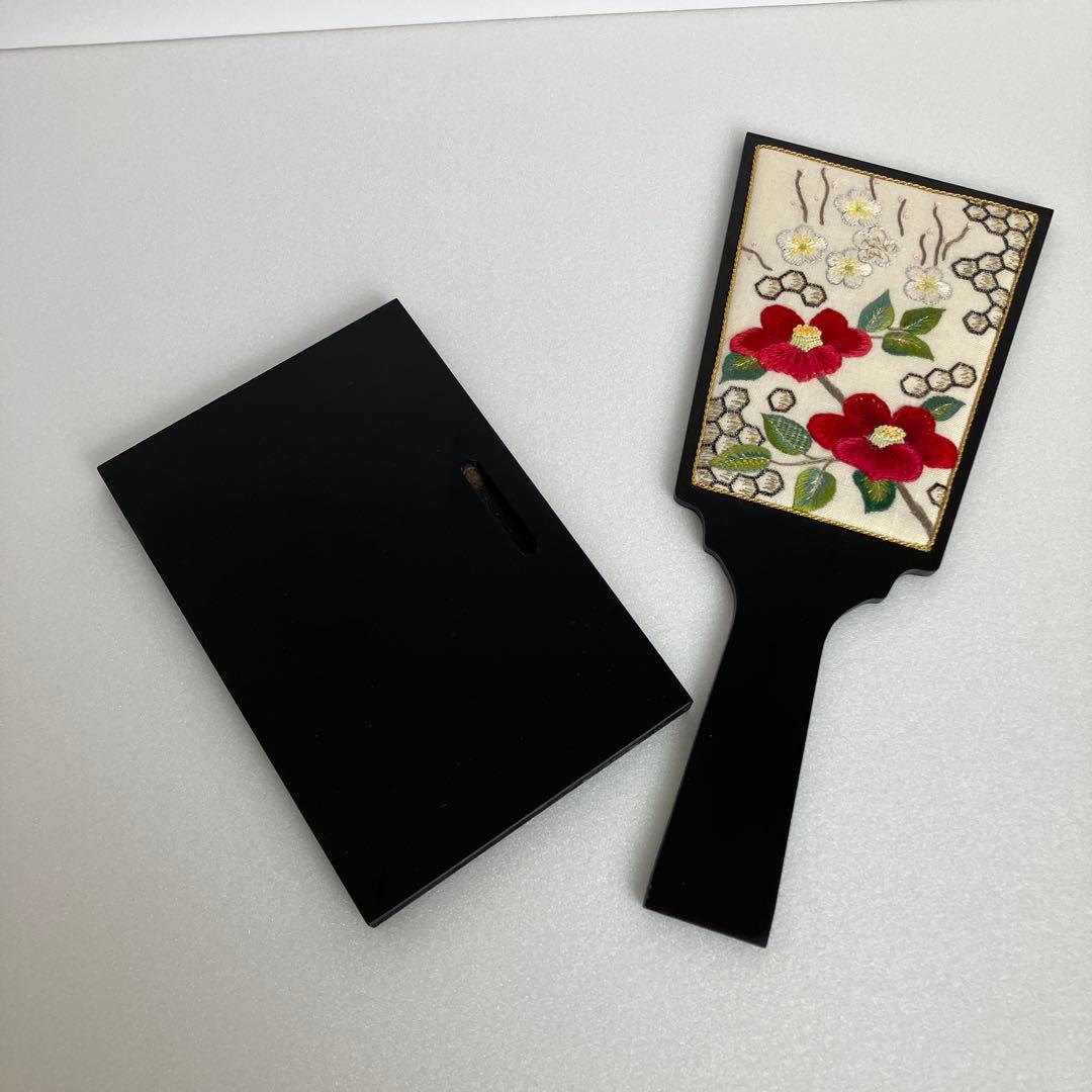 羽子板　ハンドメイド（刺繍）