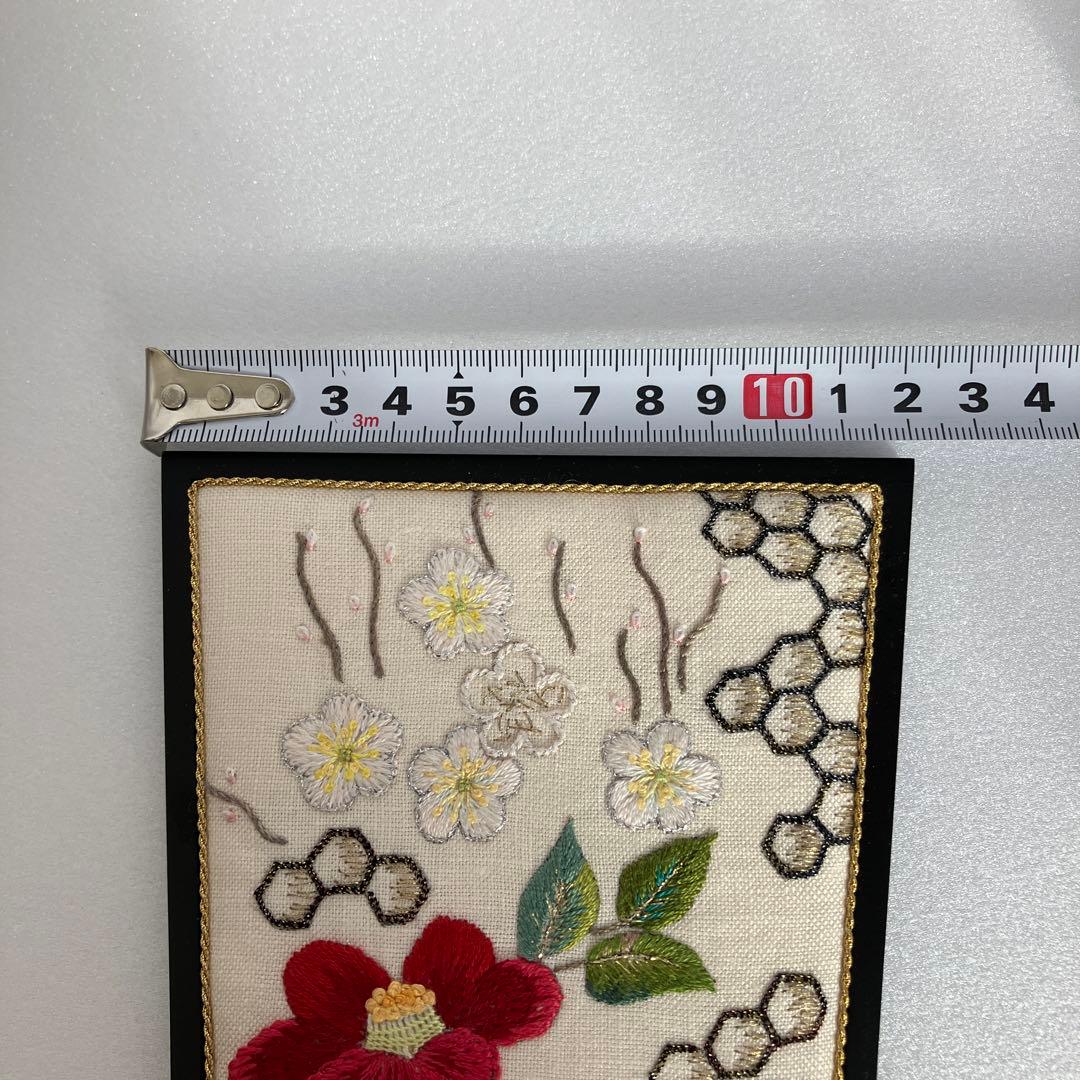 羽子板　ハンドメイド（刺繍）