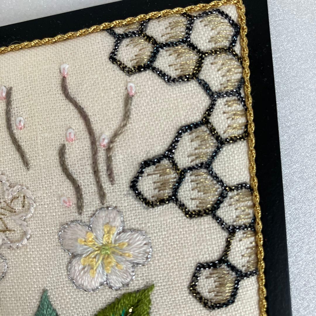 羽子板　ハンドメイド（刺繍）