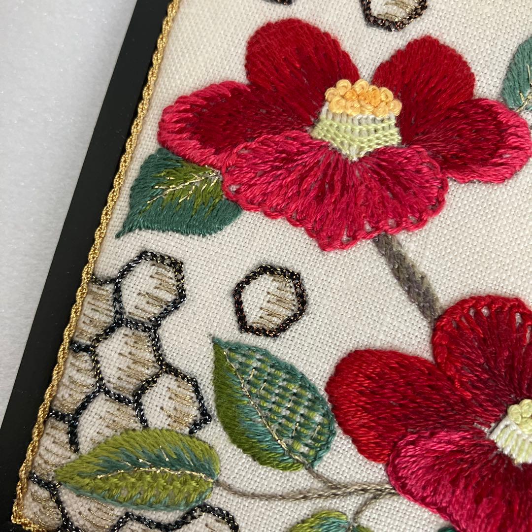 羽子板　ハンドメイド（刺繍）