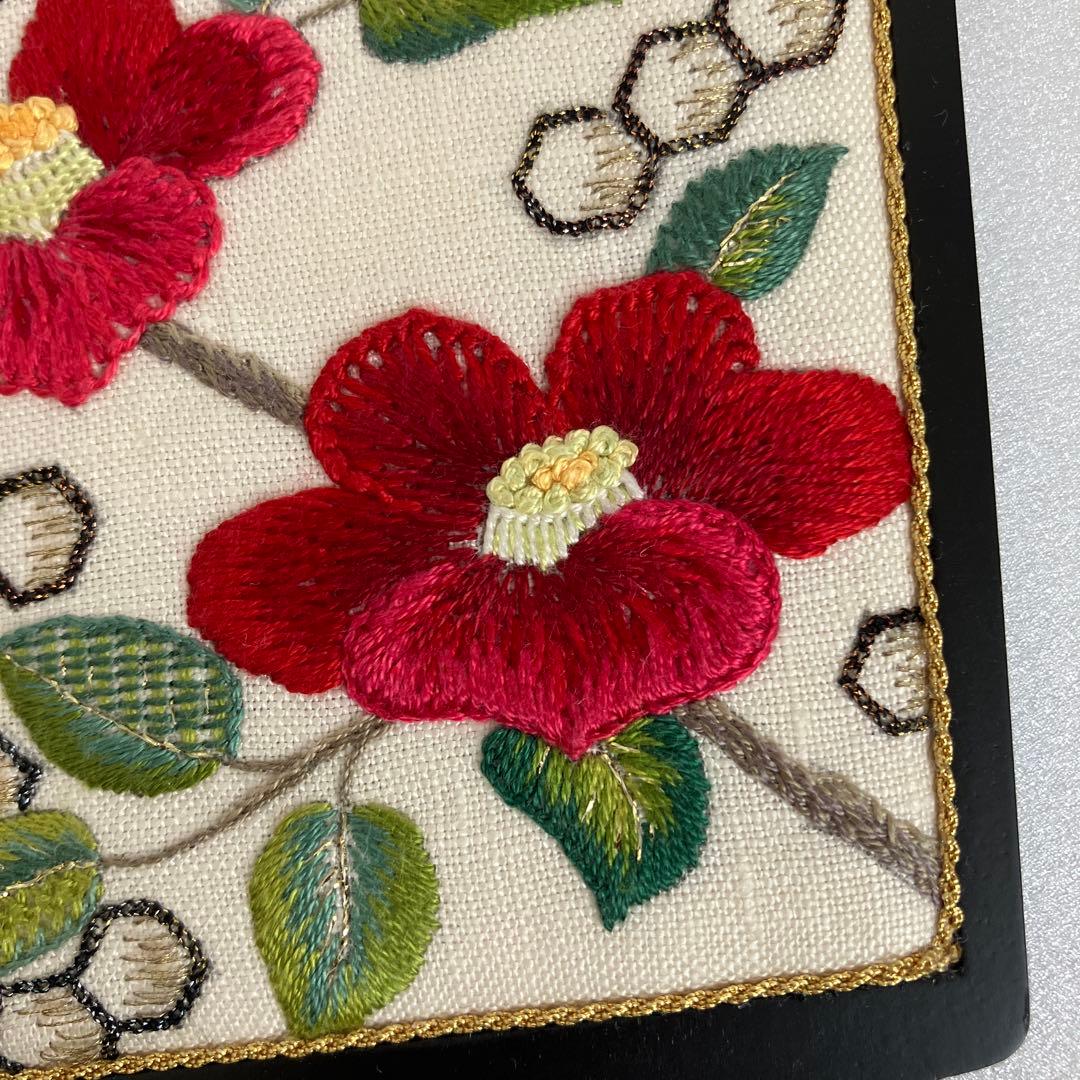 羽子板　ハンドメイド（刺繍）