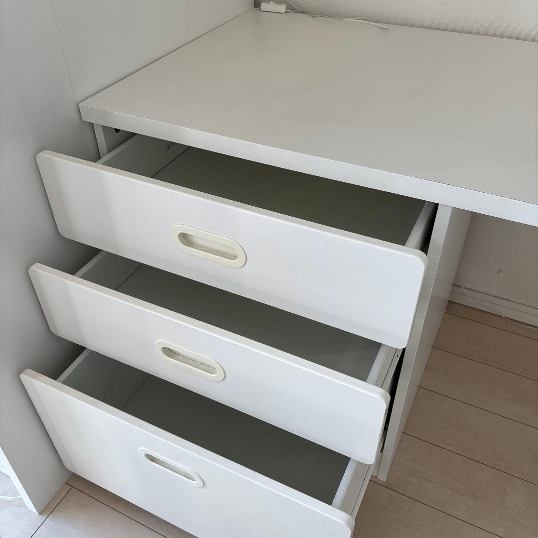 コーヒーJAZZスイカ　【東京23区引取り限定】　IKEA ロフトベッド白