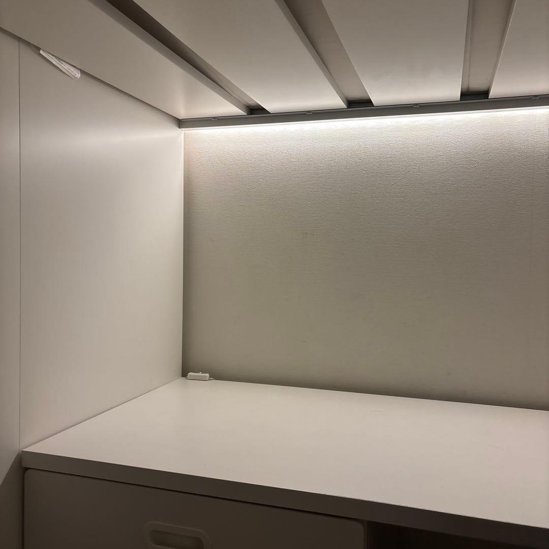 コーヒーJAZZスイカ　【東京23区引取り限定】　IKEA ロフトベッド白